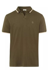 Polo marškinėliai vyrams Cross Jeans 15935002, žali цена и информация | Мужские футболки | pigu.lt