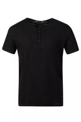 Marškinėliai vyrams Cross Jeans 15950020, juodi цена и информация | Мужские футболки | pigu.lt