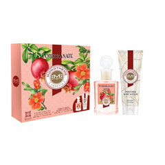 Rinkinys Monotheme Classic Collection Pomegranate moterims: tualetinis vanduo EDT, 100 ml + kūno losjonas, 100 ml kaina ir informacija | Kvepalai moterims | pigu.lt