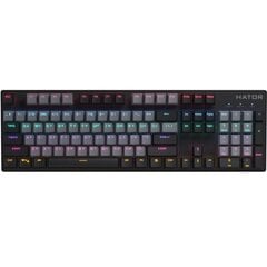 Hator HTK-608 Starfall Rainbow Wired gaming keyboard EN|UA|RU kaina ir informacija | Klaviatūros | pigu.lt