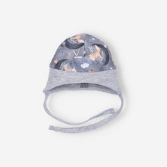 Kepurė berniukams ABN-4618-038, pilka kaina ir informacija | Kepurės, pirštinės, kaklaskarės kūdikiams | pigu.lt