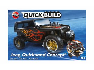 Surenkamas modelis Airfix Quickbuild Jeep Quicksand Concept, J6038 kaina ir informacija | Konstruktoriai ir kaladėlės | pigu.lt