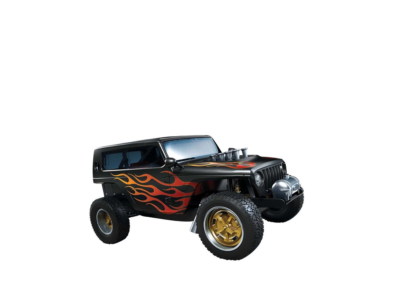 Surenkamas modelis Airfix Quickbuild Jeep Quicksand Concept, J6038 kaina ir informacija | Konstruktoriai ir kaladėlės | pigu.lt