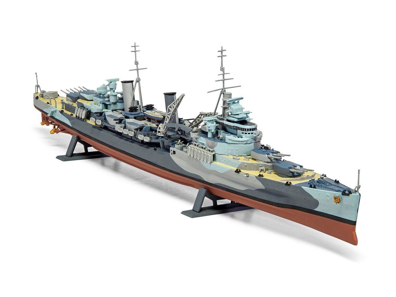 Surenkamas modelis Airfix HMS Belfast dovanų komplektas 1/600, A50069 kaina ir informacija | Konstruktoriai ir kaladėlės | pigu.lt