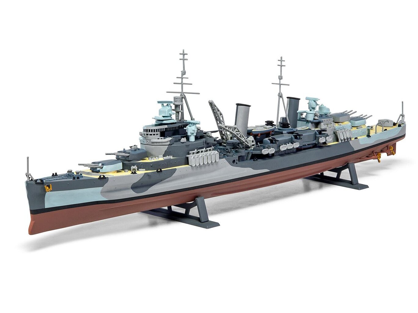 Surenkamas modelis Airfix HMS Belfast dovanų komplektas 1/600, A50069 kaina ir informacija | Konstruktoriai ir kaladėlės | pigu.lt