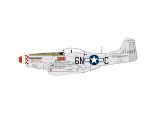 Surenkamas modelis Airfix North American P-51D Mustang 1/72, A01004B kaina ir informacija | Konstruktoriai ir kaladėlės | pigu.lt