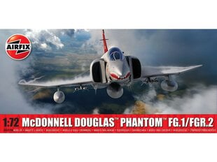 Airfix - McDonnell Douglas Phantom FG.1/FGR.2, 1/72, A06019A цена и информация | Конструкторы и кубики | pigu.lt