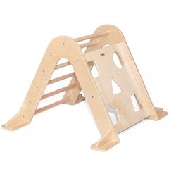 Vaikiškas medinis laipiojimo trikampis Viga kaina ir informacija | Čiuožyklos, laipiojimo kopetėlės | pigu.lt