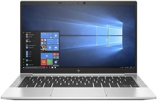 HP Elitebook 830 G7 13.3", Intel Core i5-10210U, 8GB, 256GB SSD, WIN 10, Sidabrinis цена и информация | Ноутбуки | pigu.lt