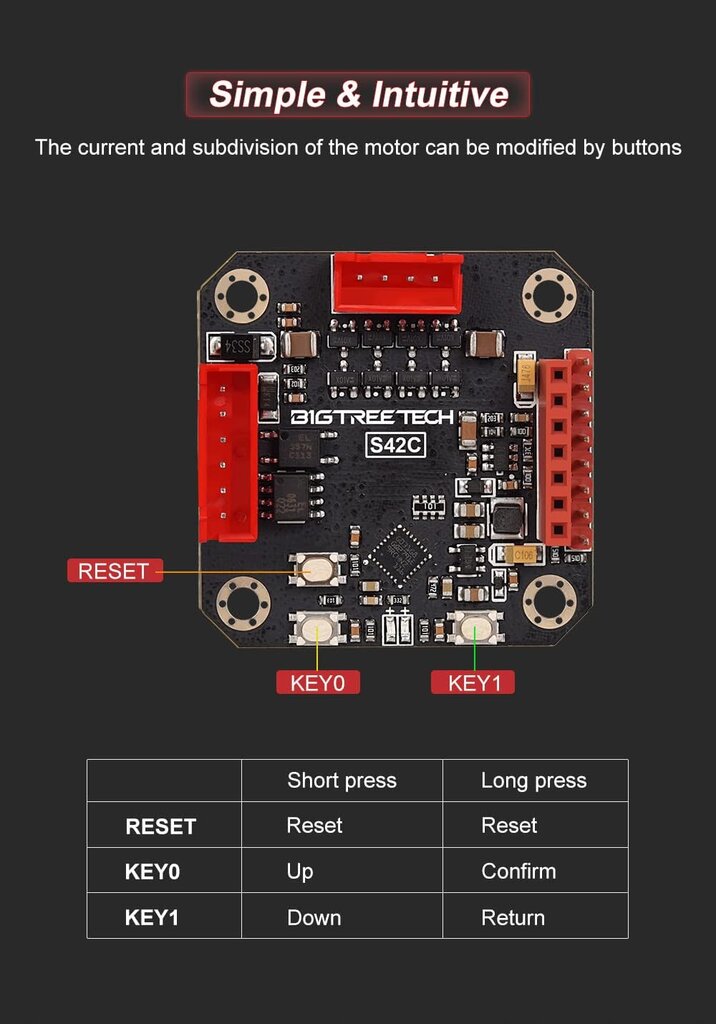 Bigtreetech S42C V1.1 цена и информация | Spausdintuvų priedai | pigu.lt