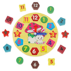 Žaislas laikrodis Ikonk, 18.5 cm kaina ir informacija | Lavinamieji žaislai | pigu.lt