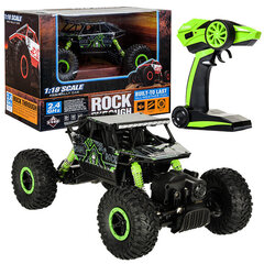 RC automobilis Rock Crawler HB, žalias kaina ir informacija | Žaislai berniukams | pigu.lt