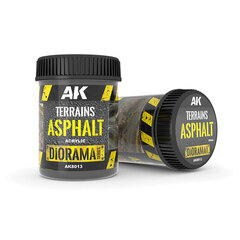 Akrilo gelis AK Interactive Terrains Asphalt, 250ml kaina ir informacija | Piešimo, tapybos, lipdymo reikmenys | pigu.lt