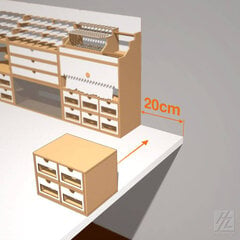 Hobby Zone OMs01a - Drawers Module x 4 цена и информация | Kanceliarinės prekės | pigu.lt