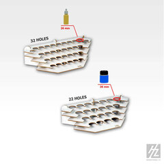 Kampinis dažų stovas Hobby Zone S1ns 26mm kaina ir informacija | Kanceliarinės prekės | pigu.lt