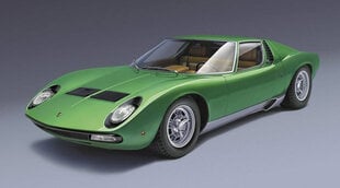 Hasegawa HG20652 - Lamborghini Miura P400 SV, 1/24 цена и информация | Склеиваемые модели | pigu.lt