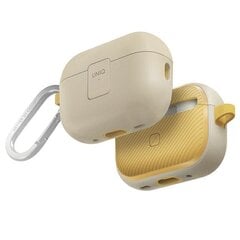 UNIQ etui Clyde Lock Case AirPods Pro 2 (2022|2023) beżowo-żółty|ivory-canary yellow UNIQ-AIRPODSPRO2-CLYIVYCYEL цена и информация | Женская сумка Bugatti | pigu.lt