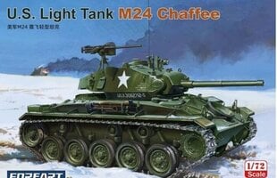 Fore Hobby FRH2003 - M24 Chaffee Light Tank, 1/72 цена и информация | Склеиваемые модели | pigu.lt