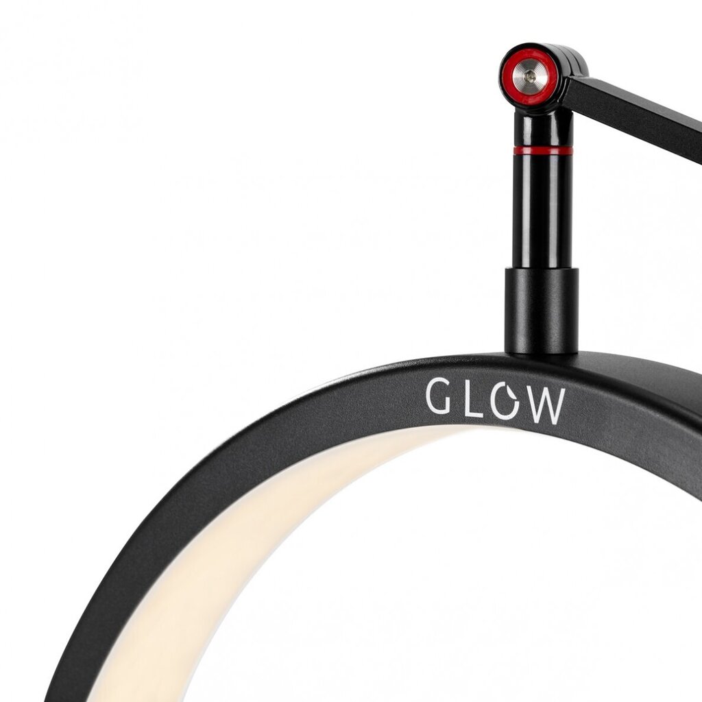 Kosmetologinė stalinė LED lempa Glow MX3, juoda kaina ir informacija | Baldai grožio salonams | pigu.lt