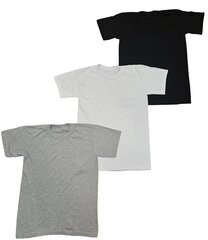 Apatiniai marškinėliai vyrams, įvairių spalvų, 3 vnt. kaina ir informacija | Vyriški apatiniai marškinėliai | pigu.lt