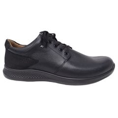Мужская широкая повседневная обувь Jomos, чёрная цена и информация | Кроссовки для мужчин | pigu.lt
