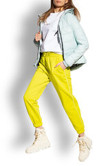 Sportinės kelnės moterims Pantoneclo, geltonos цена и информация | Спортивная одежда для женщин | pigu.lt