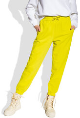 Sportinės kelnės moterims Pantoneclo, geltonos цена и информация | Спортивная одежда для женщин | pigu.lt