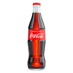 Газированный безалкогольный напиток Coca-Cola, 0.33 л, бутылка цена и информация | Прохладительные напитки | pigu.lt