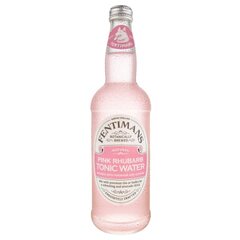 Gazuotas gaivusis gėrimas Fentimans Pink Rhubarb Tonic, 0,5 l kaina ir informacija | Gaivieji gėrimai | pigu.lt