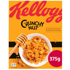 Хлопья Kellogg's Crunchy Nut, 375 г цена и информация | Сухие завтраки | pigu.lt