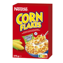 Kukurūzų pusryčių dribsniai Nestle Corn Flakes, be glitimo, 375 g kaina ir informacija | Sausi pusryčiai | pigu.lt