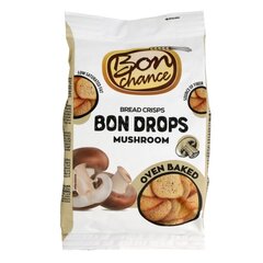 Grybų skonio duonos traškučiai Bon Chance Bon Drops, 70 g kaina ir informacija | Užkandžiai, traškučiai | pigu.lt