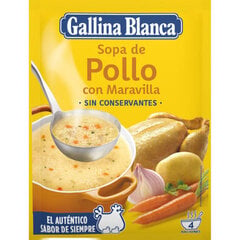 Куриный суп Gallina Blanca Maravilla, 85 г цена и информация | Супы, бульоны | pigu.lt