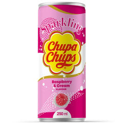 Gaivusis gėrimas Chupa Chups Raspberry, 250 ml kaina ir informacija | Gaivieji gėrimai | pigu.lt