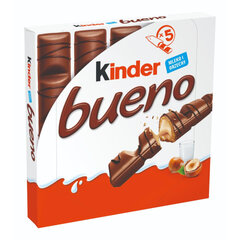 Vafliniai batonėliai Kinder Bueno, 5x21,5 g kaina ir informacija | Saldumynai | pigu.lt