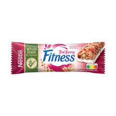 Злаковый батончик с клюквой, клубникой, витаминами и минералами Nestle Fitness, 23.5 г цена и информация | Сладости | pigu.lt