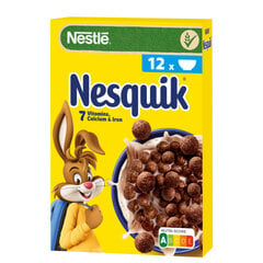 Šokolado skonio dribsnių rutuliukai Nestle Nesquik, 375 g kaina ir informacija | Sausi pusryčiai | pigu.lt