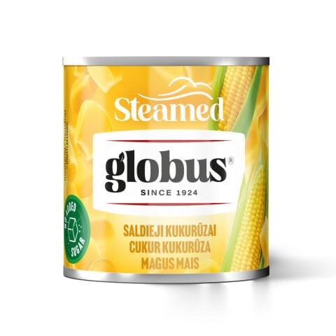 Konservuoti saldieji kukurūzai Globus, 150 g kaina ir informacija | Konservuotas maistas | pigu.lt