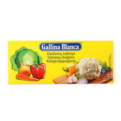 Daržovių sultinys Galina Blanca, 12*10g kaina ir informacija | Priedai maistui ruošti | pigu.lt