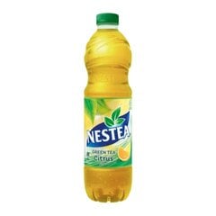 Citrusinių vaisių skonio negazuotas gaivusis gėrimas su žaliosios arbatos ekstraktu ir saldikliu Nestea, 1,5 l kaina ir informacija | Gaivieji gėrimai | pigu.lt