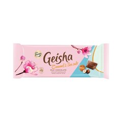 Pieninis šokoaldas Geisha Caramel & Sea Salt, 100 g kaina ir informacija | Saldumynai | pigu.lt