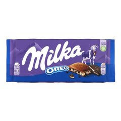 Šokoladas su Oreo sausainių gabaliukais Milka , 100 g kaina ir informacija | Saldumynai | pigu.lt