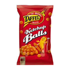 Kečupo skonio kukurūzų traškučiai Taffel Balls, 165 g kaina ir informacija | Užkandžiai, traškučiai | pigu.lt
