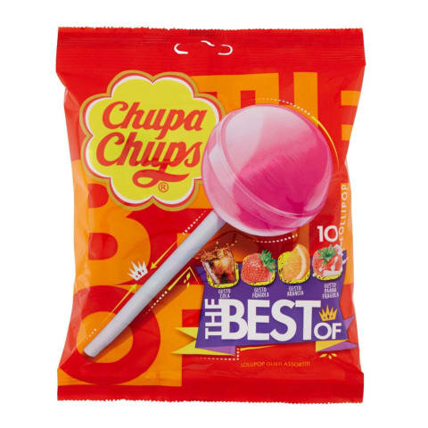 Ledinukas maišelyje Chupa Chups The Best Of, 120 g цена и информация | Saldumynai | pigu.lt