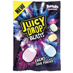 Kramtomieji saldainiai Bazooka Juicy Drop Blasts, 120 g kaina ir informacija | Saldumynai | pigu.lt