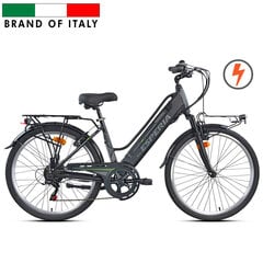 Elektrinis dviratis Esperia Provence 26", juodas kaina ir informacija | Elektriniai dviračiai | pigu.lt