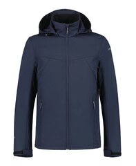 Icepeak vyriška softshell striukė BRIMFIELD, tamsiai mėlyna kaina ir informacija | Vyriškos striukės | pigu.lt