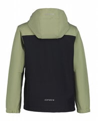 Icepeak vaikiška softshell striukė KONAN JR, tamsiai žalia-žalia kaina ir informacija | Striukės berniukams | pigu.lt