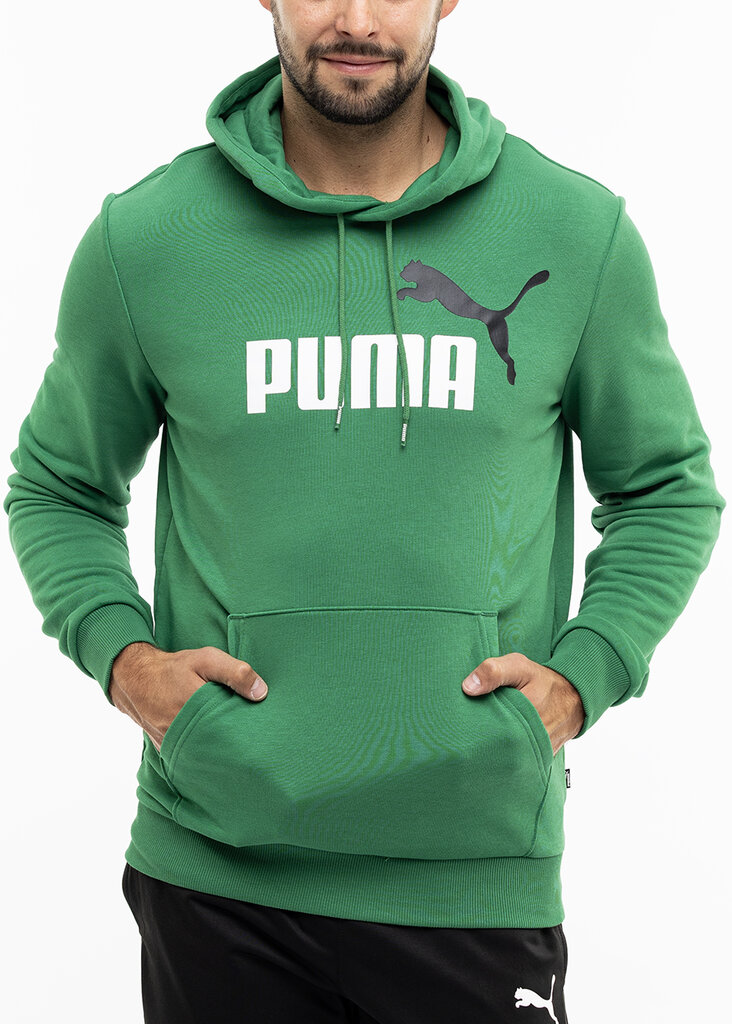 Džemperis vyrams Puma ESS+ 2 Col Big Logo Hoodie TR 586765 86 цена и информация | Megztiniai vyrams | pigu.lt