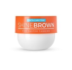 Крем для загара Shine Brown Byrokko Beta Carotene Tanning Maximiser, 210 мл цена и информация | Кремы от загара | pigu.lt